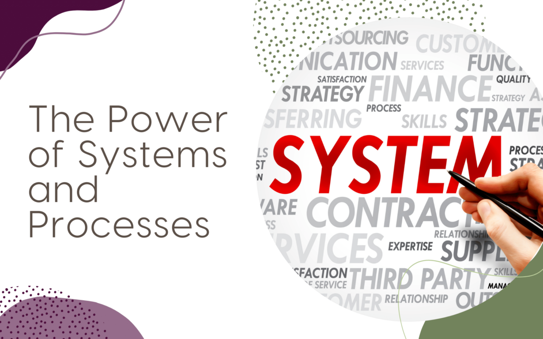 The Power of Systems and Processes